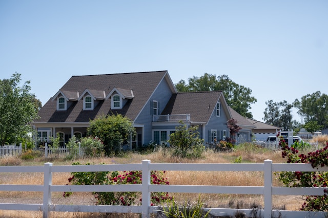 House in the California countryside